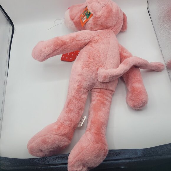 Kelly Toy PINK PANTHER 19" Cartoon Plush Stuffed Neck Tie W/ Tag 1999 - Picture 6 of 7